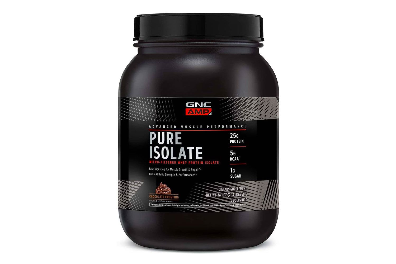 GNC ενισχυτή Pure απομονωμένη πρωτεΐνη ορού γάλακτος