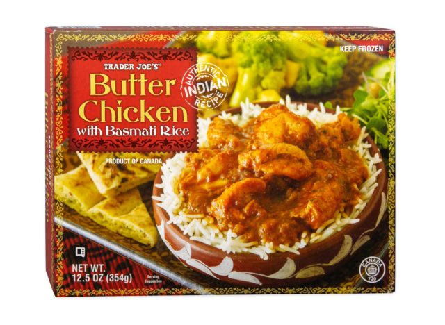 Το κοτόπουλο βουτύρου του Trader Joe με ρύζι basmati