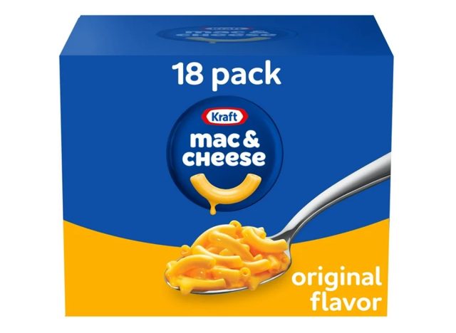 Kraft Original Macaroni και Dinner Cheese 18 PK.