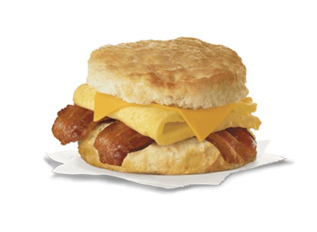 Chick Fil-A Bacon Egg Cheese Biscuit